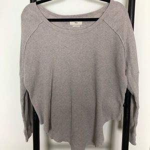 TNA Light Grey Thermal Top